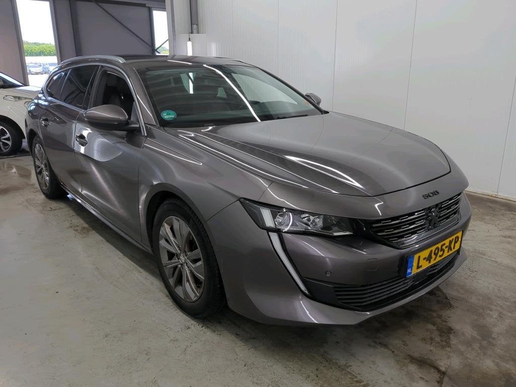 Peugeot 508 SW 1.2 Allure / 100% Onderhoud / Geen Import, Auto's, 745 kg, Gebruikt, 1199 cc, Leder en Stof