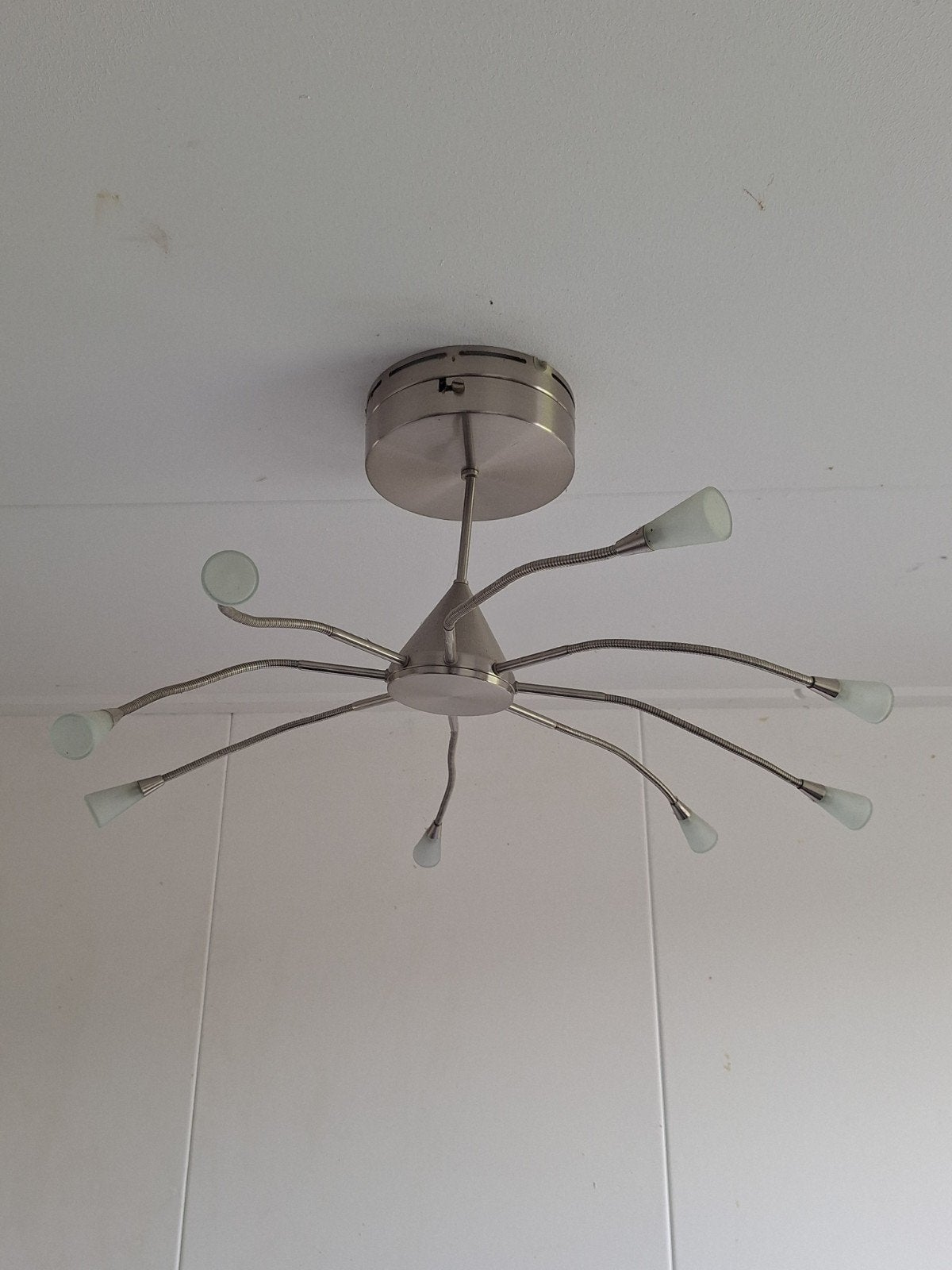 Plafondlamp roestvrij staal 70 x70 cm ledverlichting, Ophalen