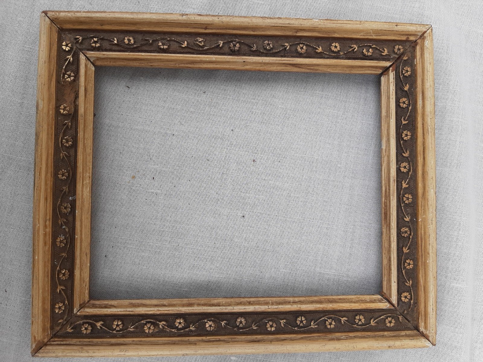 oud houten lijstje zonder glas, Ophalen of Verzenden, Glas