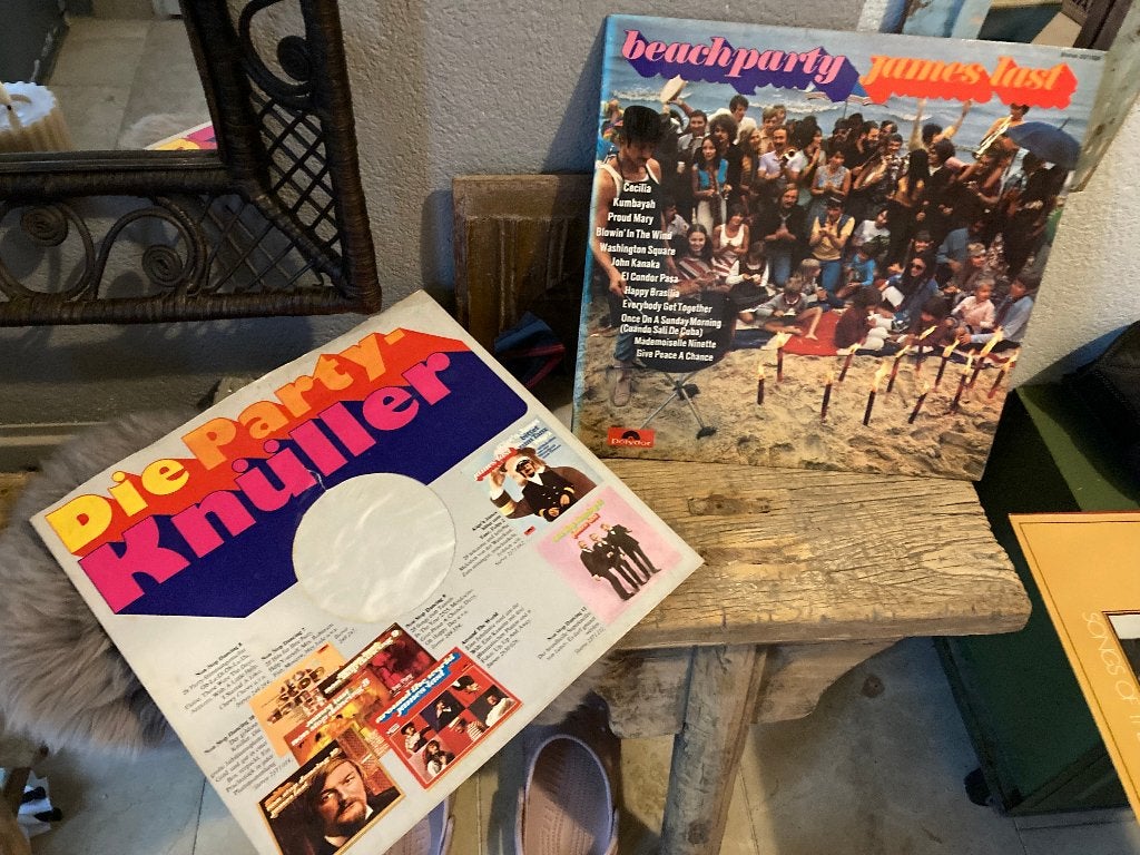 Vintage retro vinyl lp plaat beachparty James Last popmuziek, Ophalen of Verzenden, Gebruikt, LP
