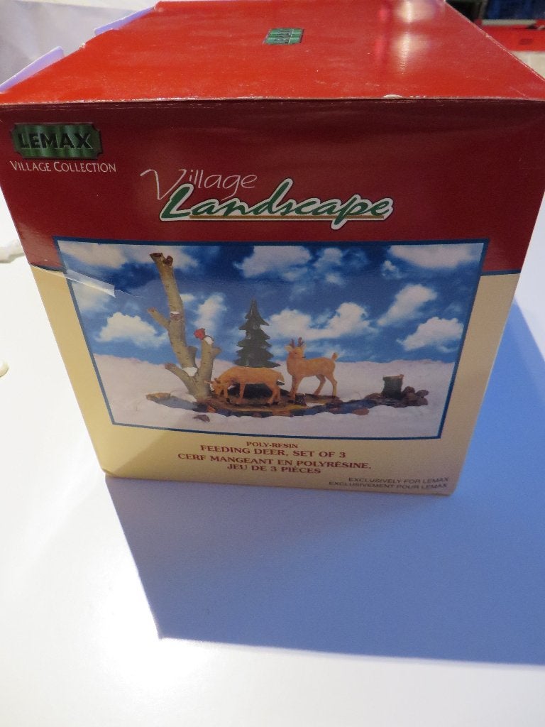 Lemax 3 dozen tafelmodellen beren herten en kleine dieren, Diversen, Ophalen, Zo goed als nieuw