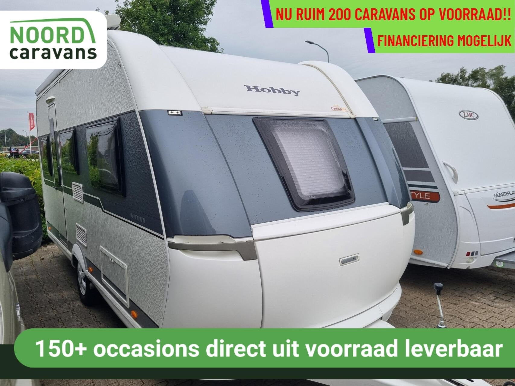 Hobby 470 UL ontour ENKELE BEDDEN + MOVER + CASSETTE LUIFEL, Rondzit, Hobby, Bedrijf, Hordeur