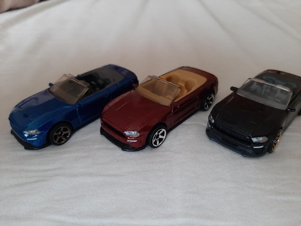 Matchbox Ford Mustang 2018 convertible set., Ophalen of Verzenden, Nieuw, Auto