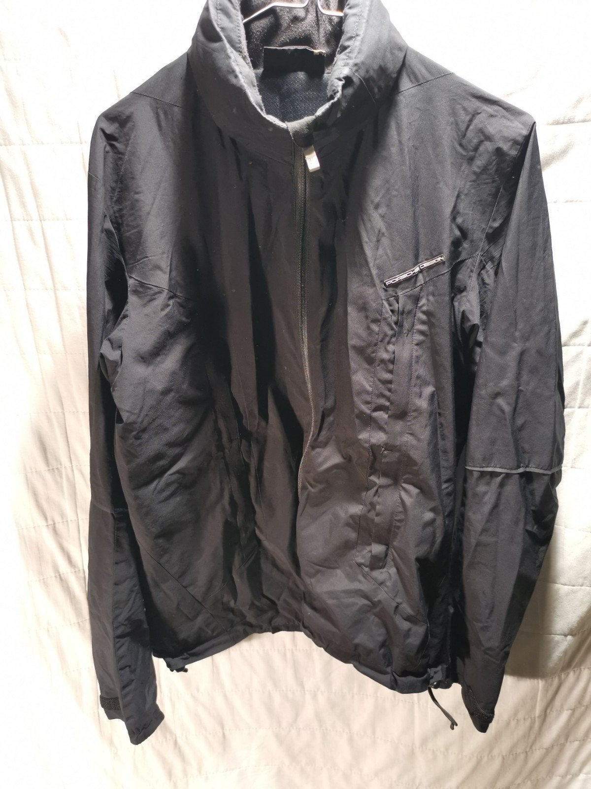 origineel porsche design regenjas / jogging jas, Zwart, Porsche design x Adidas, Ophalen of Verzenden, Zo goed als nieuw