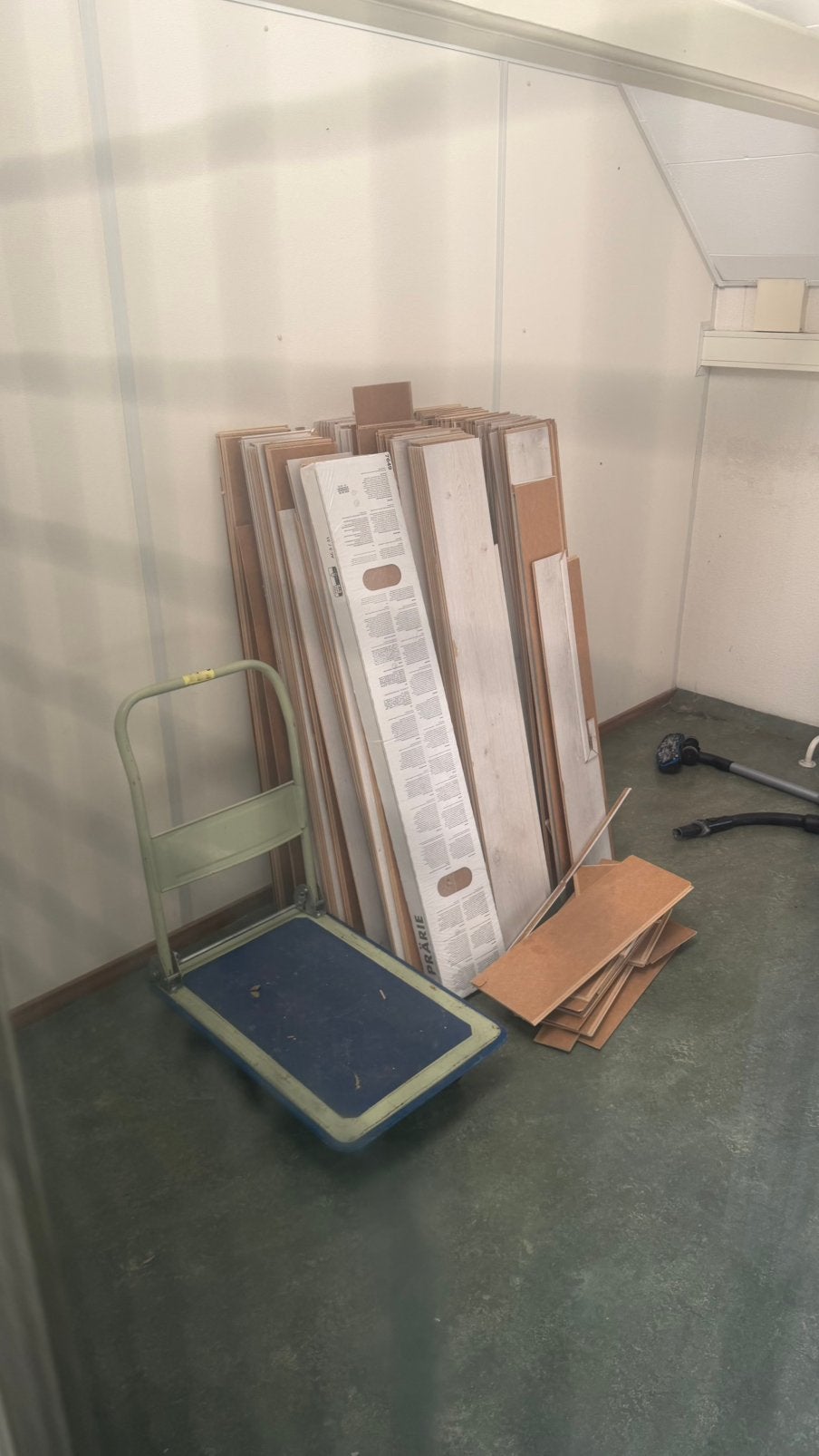 30m2 klik laminaat GRATIS OPHALEN, Ophalen, Zo goed als nieuw, Laminaat