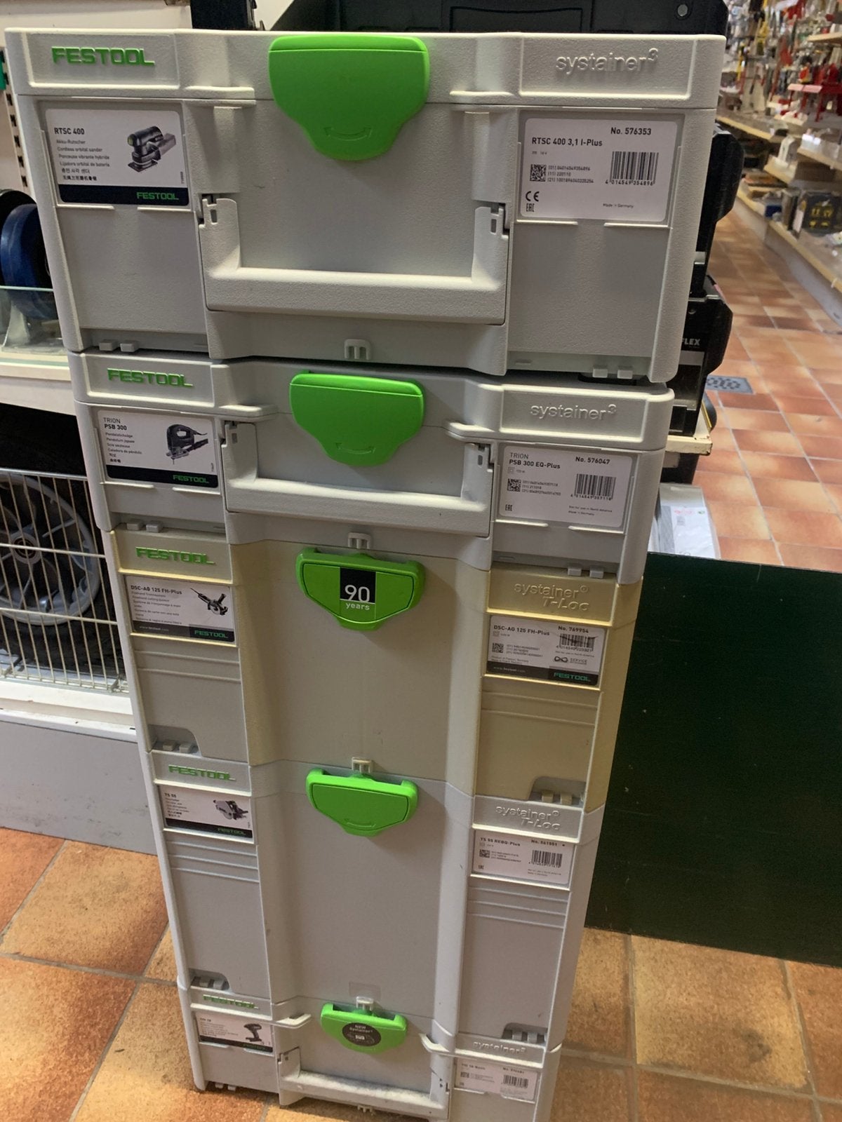 Festool systainers, Doe-het-zelf en Verbouw, Gereedschapskisten, Ophalen of Verzenden, Nieuw