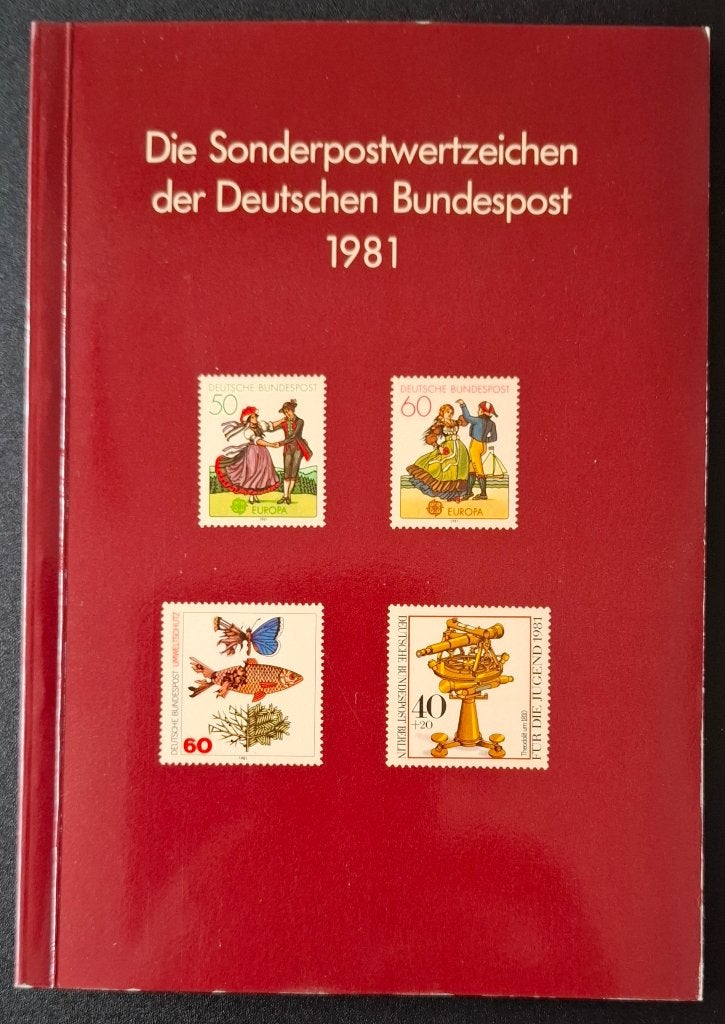 Jaarboek BRD 1981., Ophalen of Verzenden, BRD, Postfris