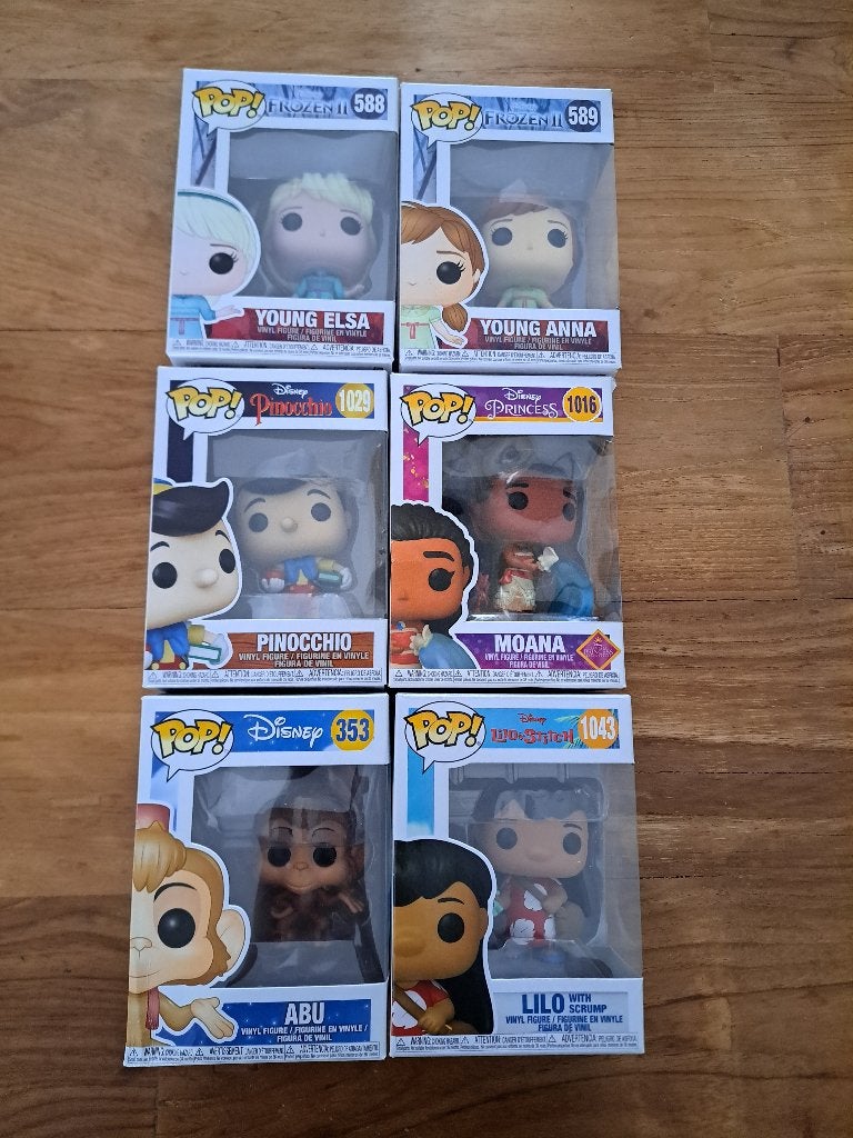 Funko pops, Ophalen, Nieuw