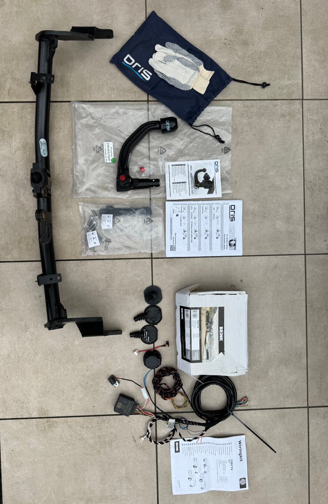 Z.G.A.N. Afneembare trekhaak Kia Ceed Wagon – complete set, Ophalen, Gebruikt