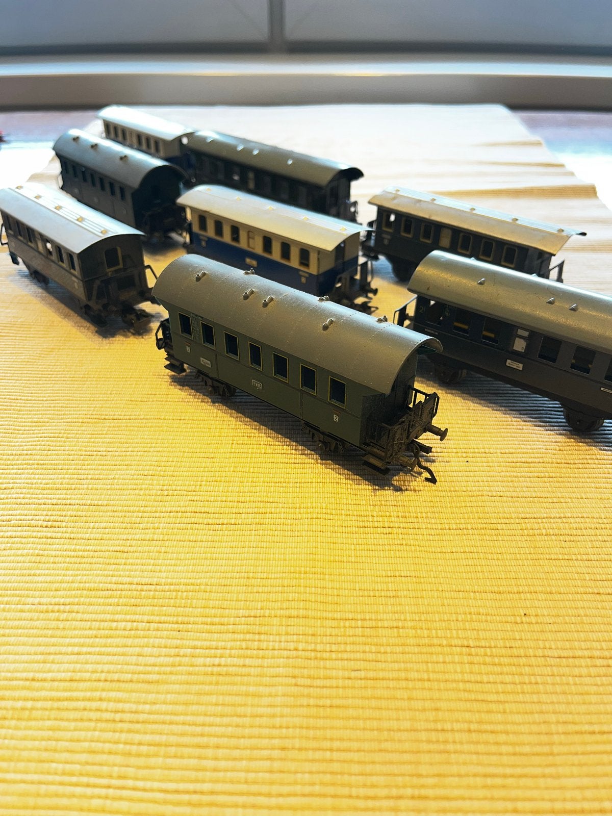 8 Märklin personenwagons met lichte gebruiksschade, Ophalen of Verzenden, Gebruikt, Wagon, Märklin