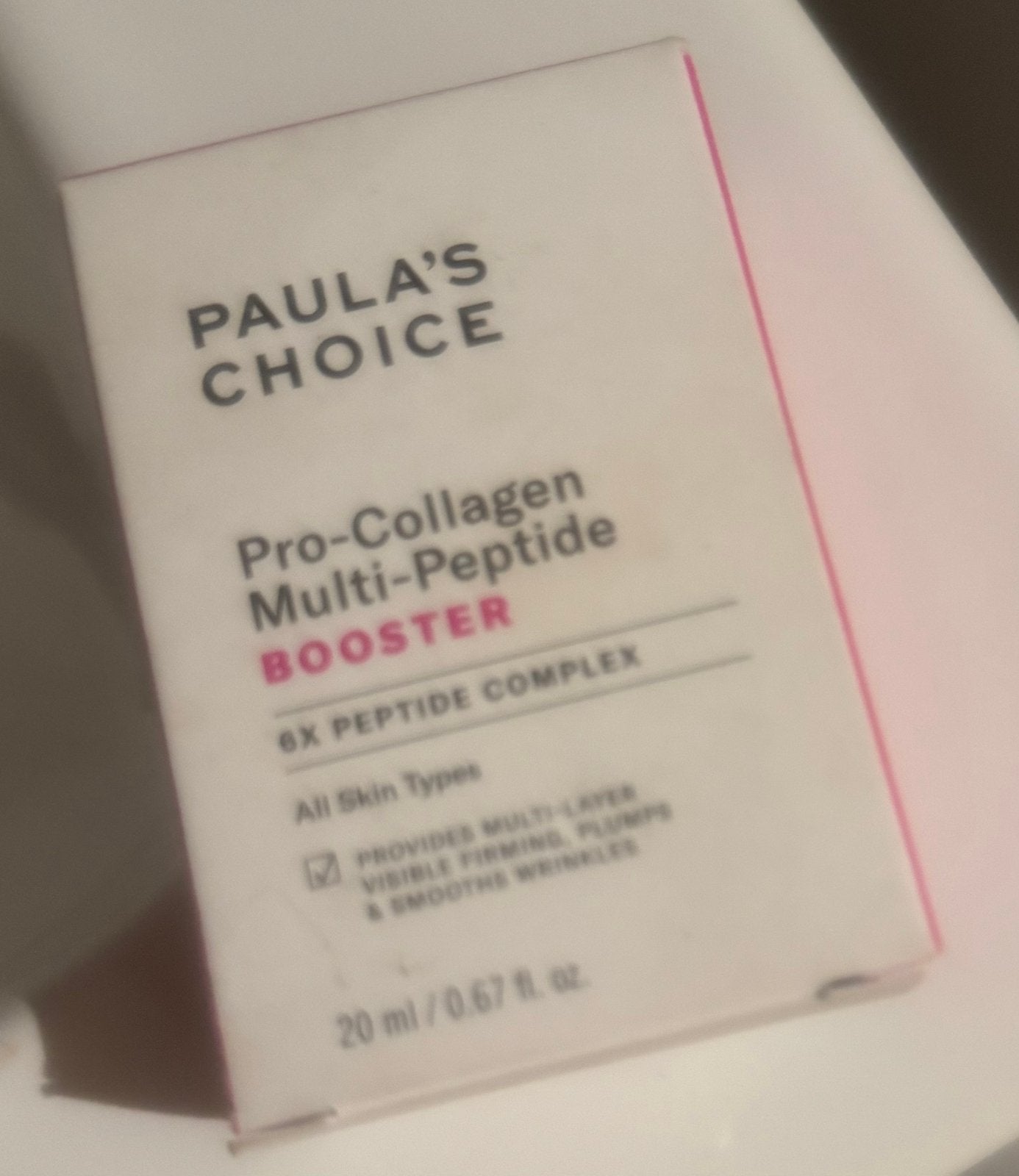 Paula's Choice Pro-Collagen Multi-Peptide Booster, Ophalen of Verzenden, Nieuw, Gehele gezicht, Verzorging