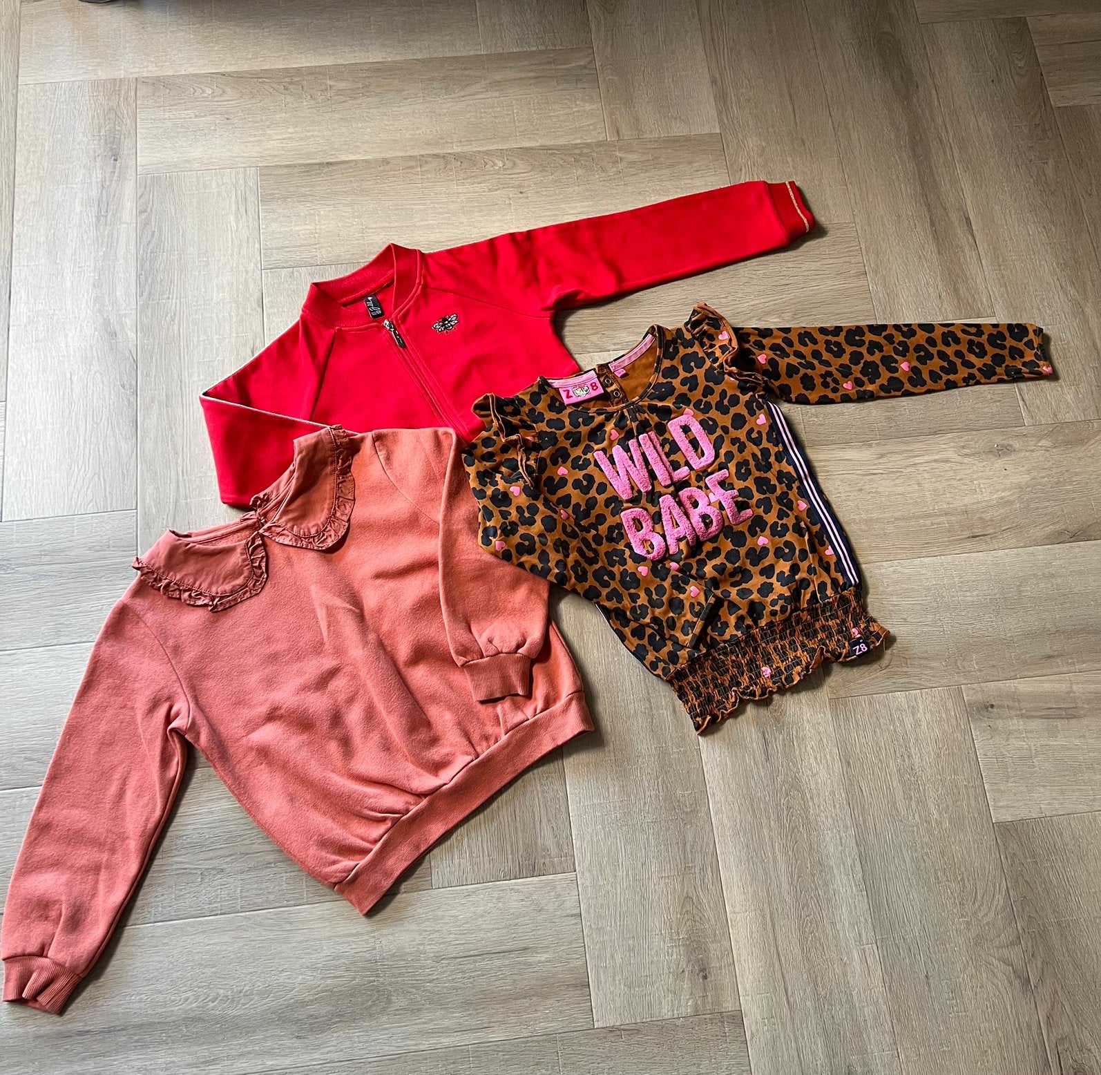 Setje meiden kleding, Ophalen of Verzenden, Zo goed als nieuw, Maat 128