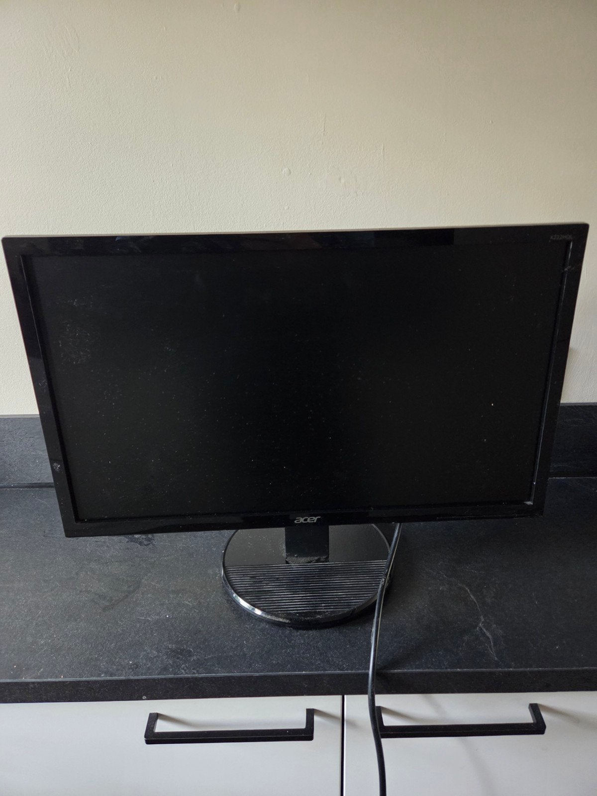 Acer K222HQL Monitor - Zo goed als nieuw, Ophalen, Kantelbaar, HDMI, Full HD