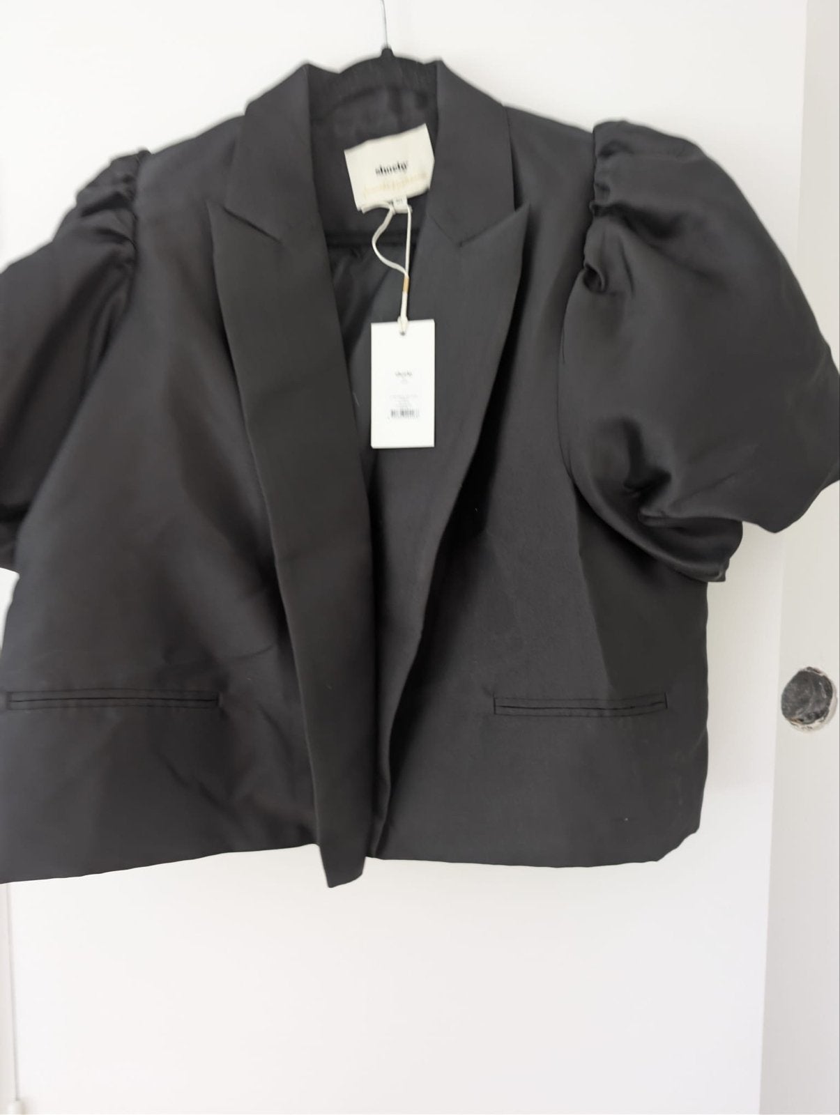 Shoeby x Lonneke Nooteboom blazer jasje zwart M/L, Kleding | Dames, Jasjes, Kostuums en Pakken, Maat 38/40 (M), Verzenden, Zwart