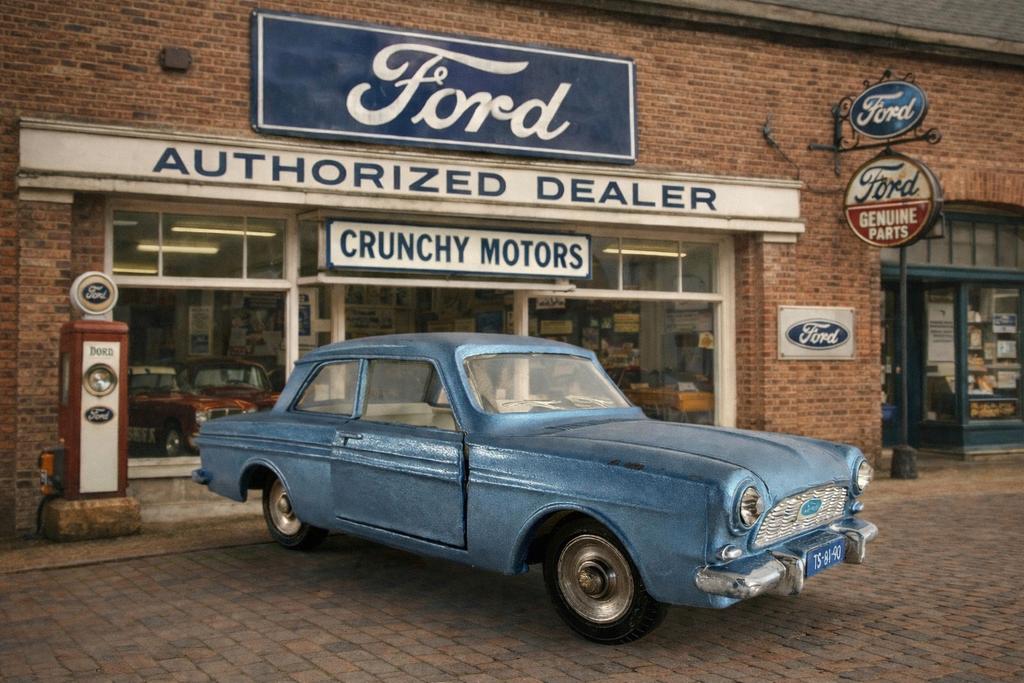 Taunus 12M, Ophalen of Verzenden, Zo goed als nieuw, Auto, Dinky Toys