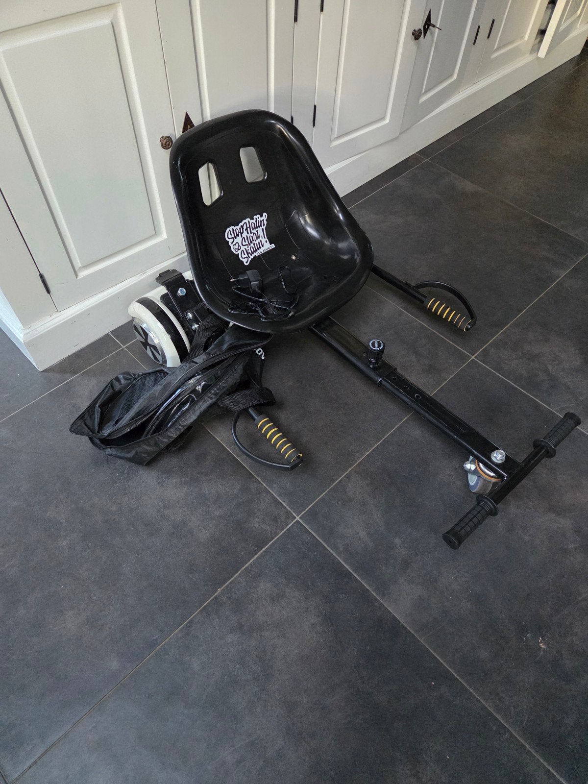 Hoverboard met zitje - Zo goed als nieuw, Ophalen of Verzenden