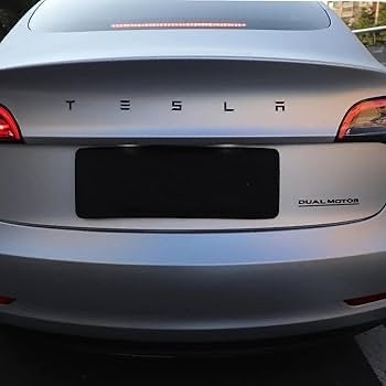 Tesla Model 3/Y achterklep letters zwart, Ophalen of Verzenden