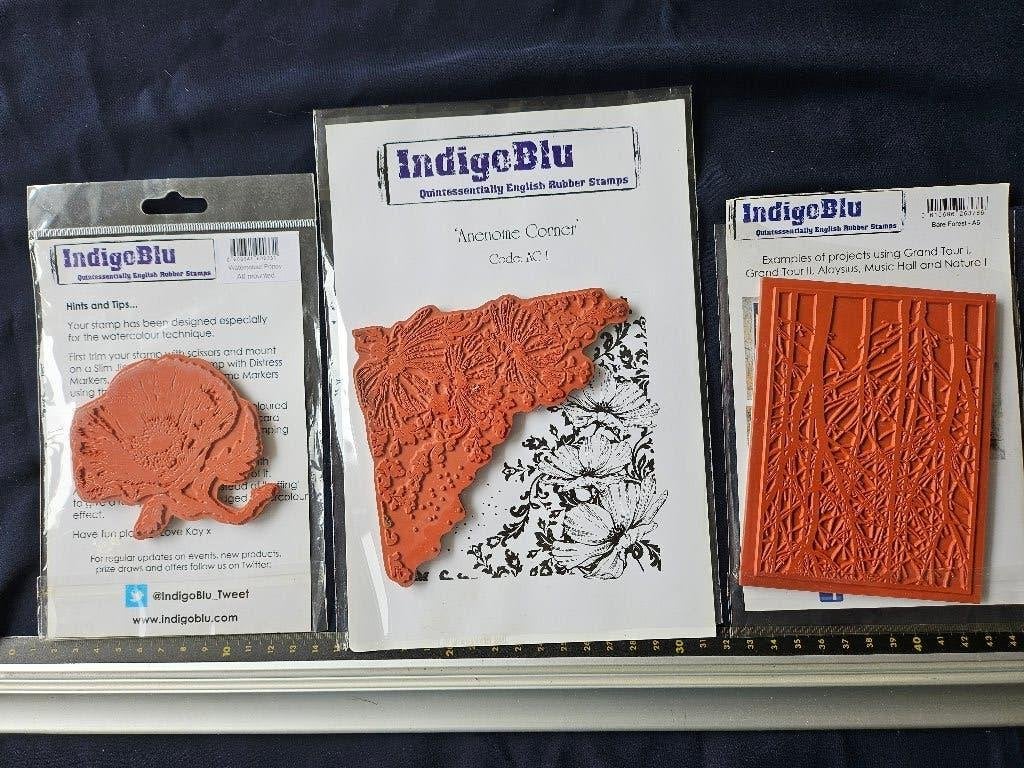 Rubber Stempels IndigoBlu set 377, Ophalen of Verzenden, Zo goed als nieuw, Overige thema's, Pons of Mal