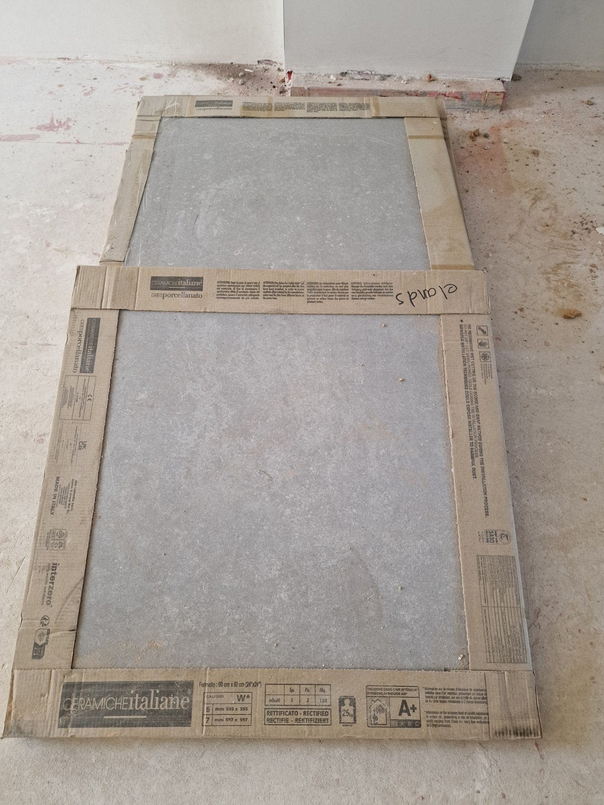 Nieuwe Keramische Tegels 60x60 cm - Italiaans, Doe-het-zelf en Verbouw, Tegels, Nieuw, Vloertegels, 60 cm of meer, 60 cm of meer