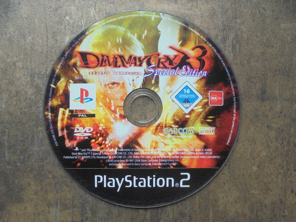 Devil My Cry 3 Dante's Awakening voor PS2 (zie foto's), Avontuur en Actie, Gebruikt, 1 speler, Ophalen of Verzenden