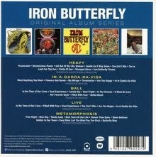 Iron Butterfly - Original Album Series (5 CD Boxset), Boxset, Verzenden, Psychedelic Rock, Nieuw in verpakking