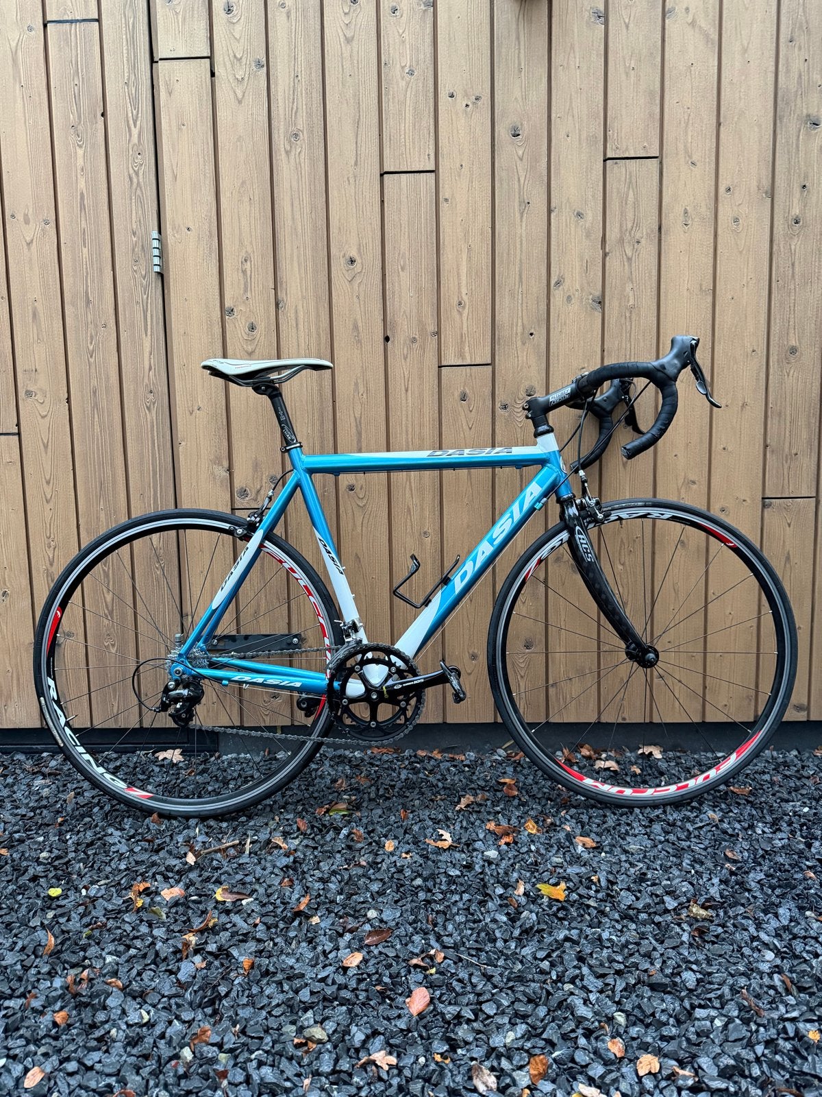 Dasia Racefiets met Shimano 105 groepset en carbon voorvork, Fietsen en Brommers, Gebruikt, Carbon, 15 tot 20 versnellingen, 53 tot 57 cm