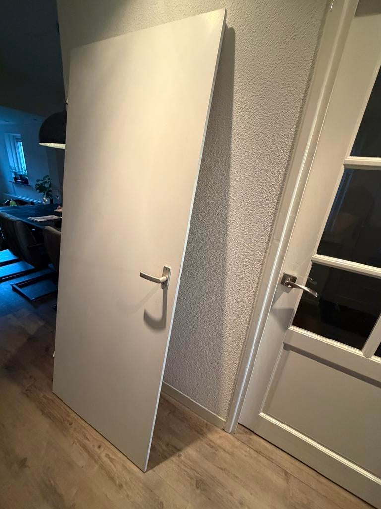 Deur, Ophalen, 80 tot 100 cm, Binnendeur, Zo goed als nieuw