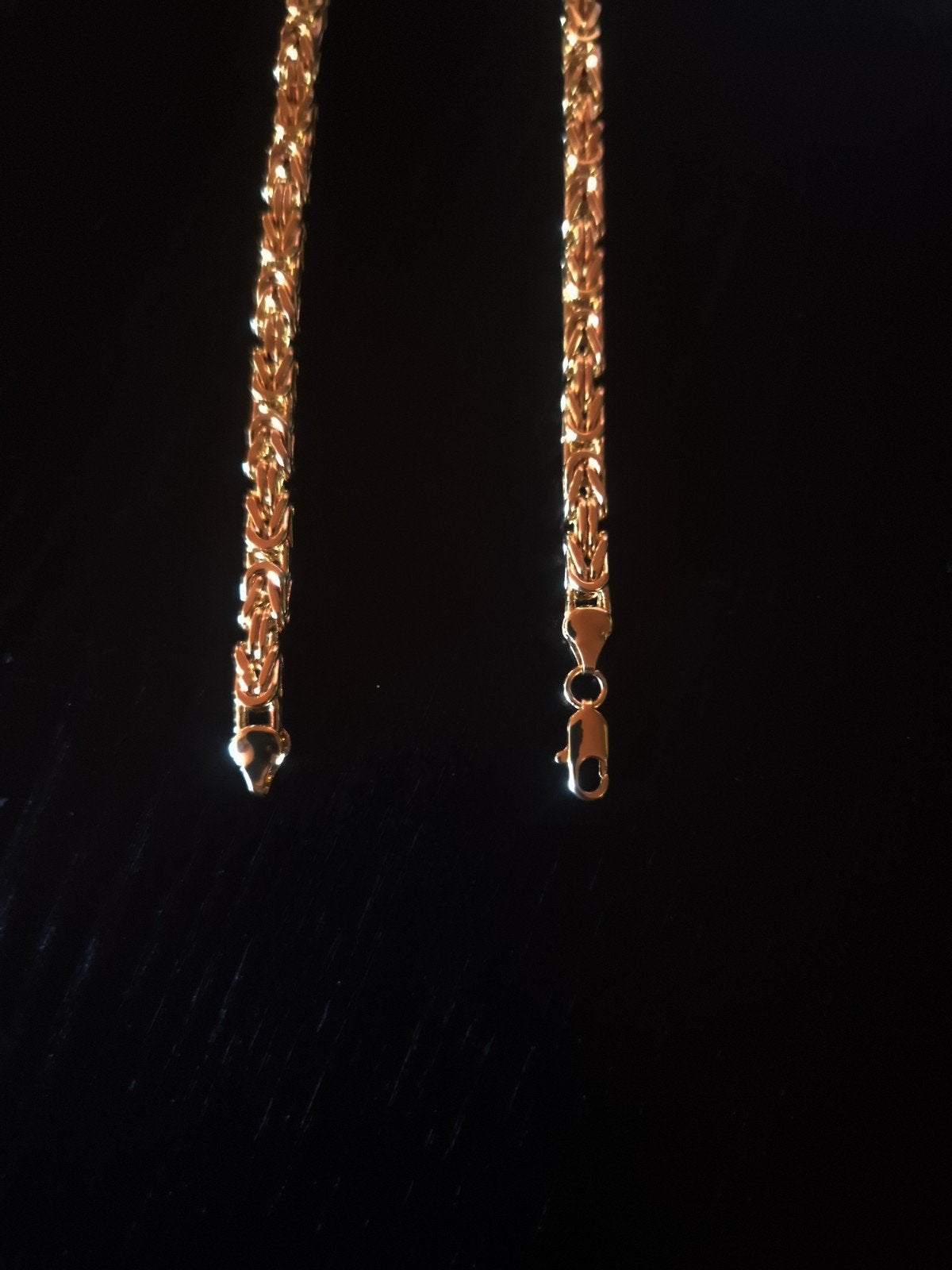 Koningsschakel ketting - Double - 101 gram - 60 cm, Ophalen of Verzenden, Nieuw, Goud, Goud