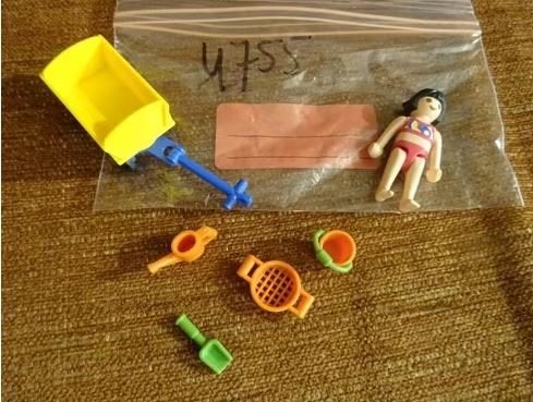 playmobil op het strand 4755, Kinderen en Baby's, Ophalen of Verzenden, Zo goed als nieuw, Los playmobil