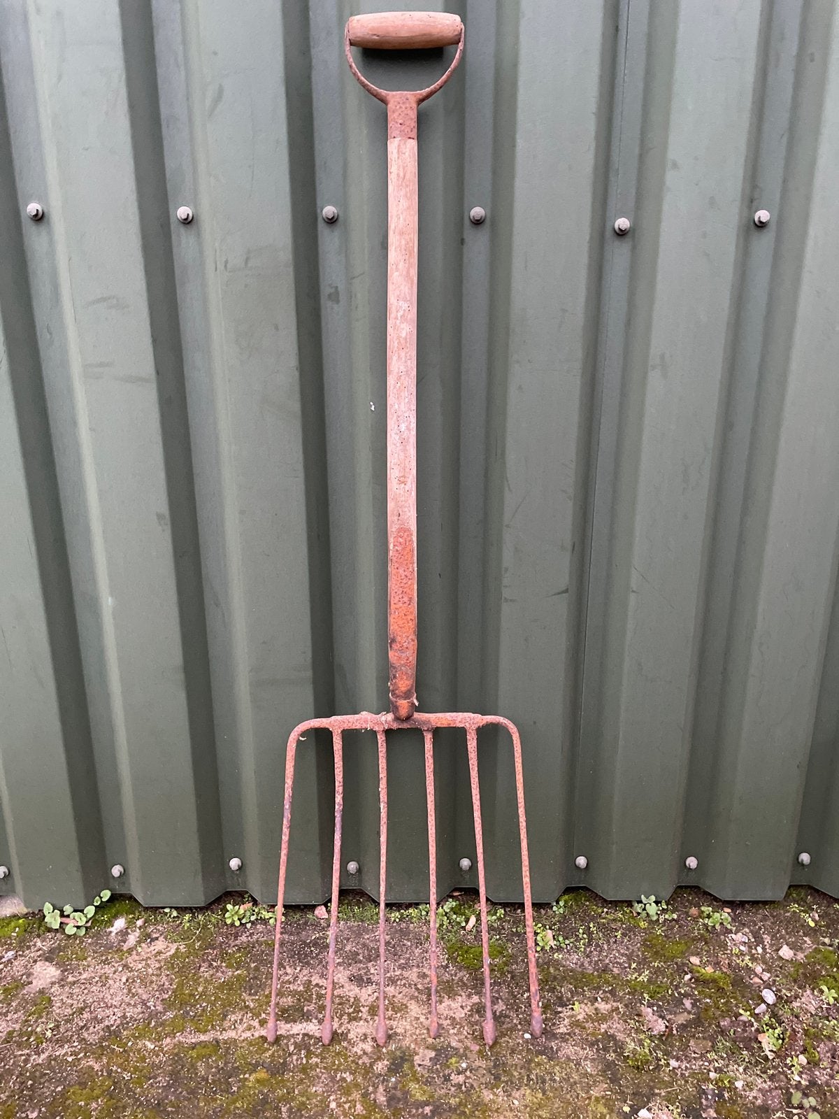 OUD HOLLANDSCH GEREEDSCHAP, AARDAPPEL (OPSCHEP) VORK, Ophalen, Gebruikt