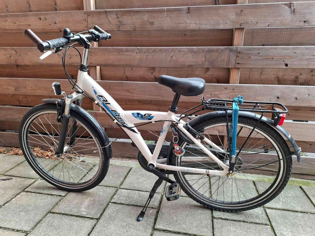 24 inch fiets met terugtraprem en 3 versnellingen, Ophalen, Terugtraprem, Versnellingen, ALDO