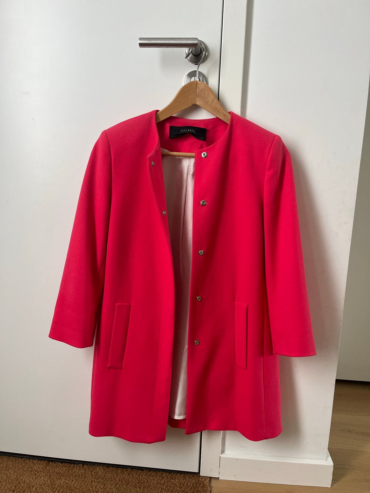 Zara Basic Collection roze jasje maat S, Ophalen of Verzenden, Zo goed als nieuw, Maat 36 (S), Roze