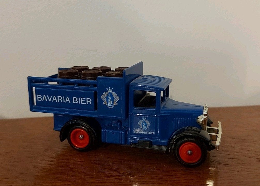 Als Nieuw! oud schaalmodel Bavaria Bier bierwagen, Hobby en Vrije tijd, Ophalen of Verzenden, Zo goed als nieuw, Tractor of Landbouw