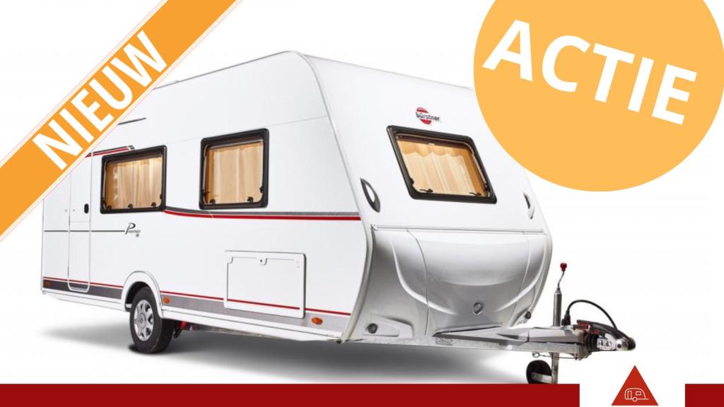 Bürstner Premio 395 TS ACTIE - NIEUW - ACTIE, Caravans en Kamperen, Bedrijf, Treinzit, Tot en met 3, Bürstner