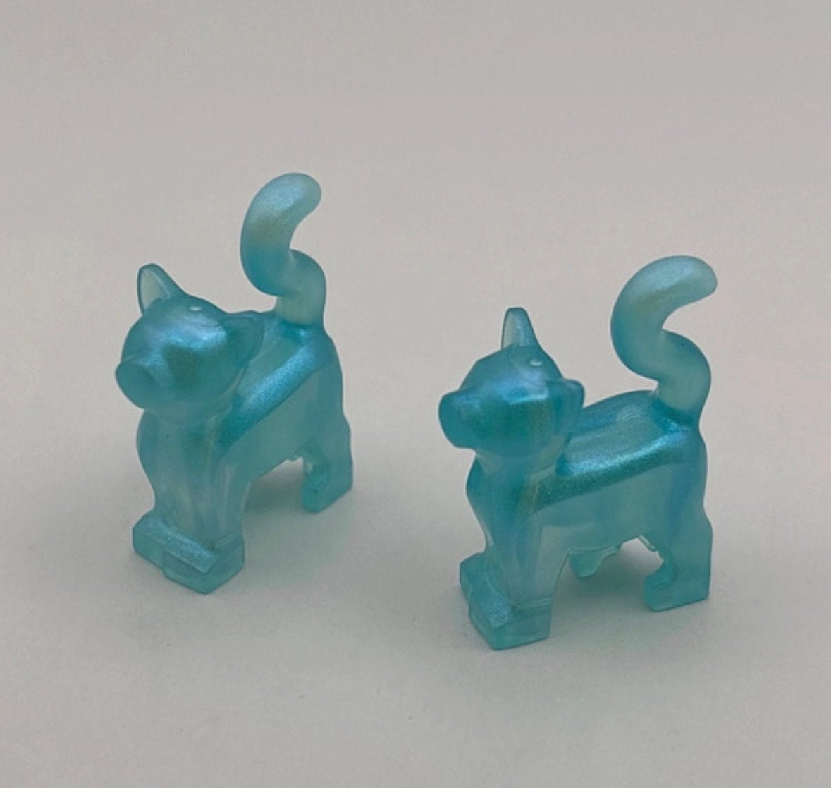 Nieuwe Lego katten satin trans light blue, Ophalen of Verzenden, Nieuw, Overige merken