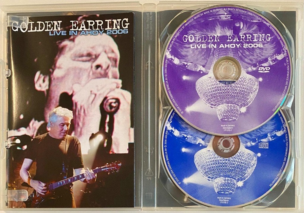Golden Earring – Live In Ahoy 2006(CD + DVD Special Edition), Boxset, Ophalen of Verzenden, Poprock, Bonusmateriaal