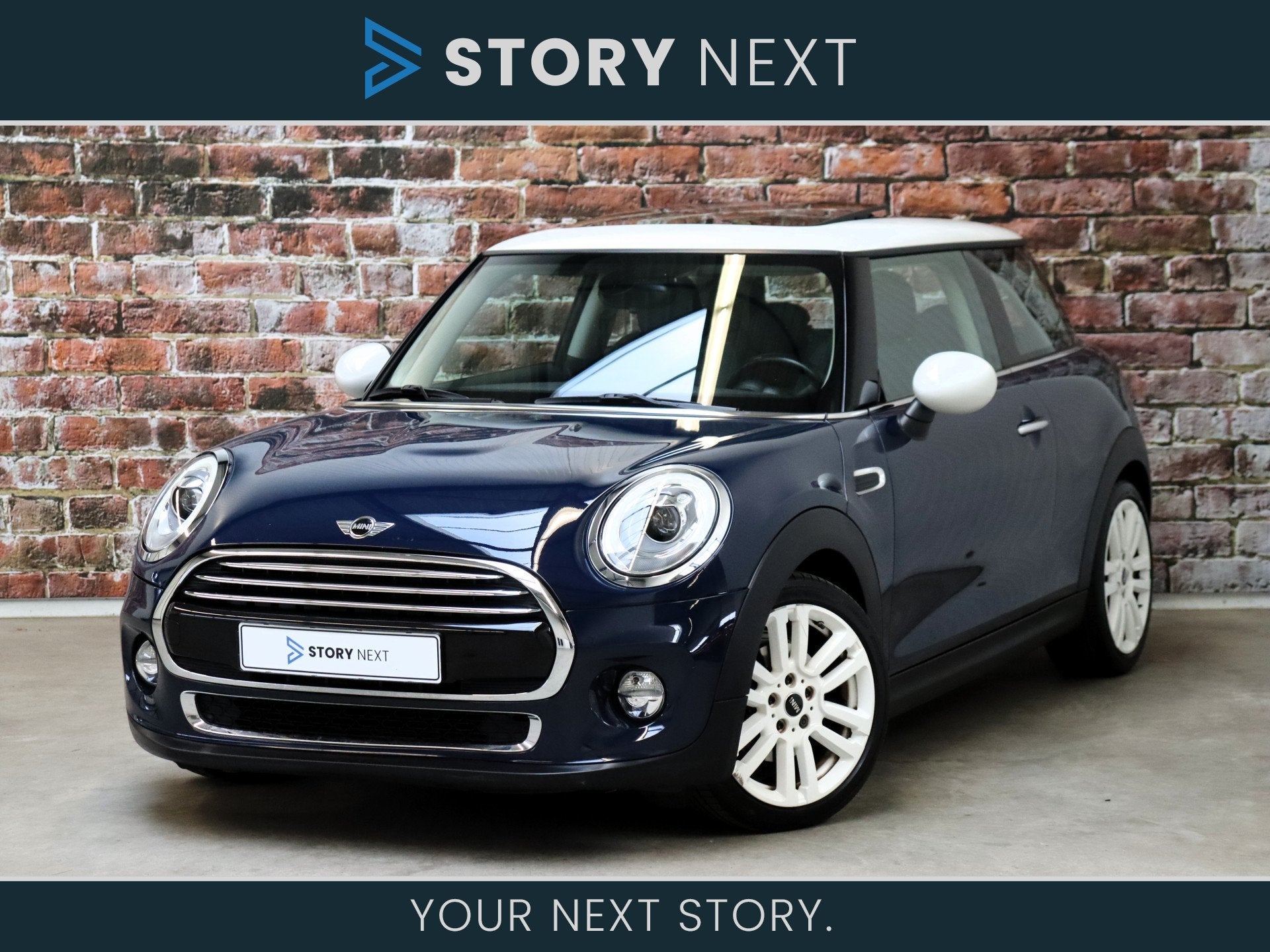 MINI Hatchback Cooper Serious Business 3 deurs / Airconditio, Voorwielaandrijving, 136 pk, Gebruikt, Leder en Stof
