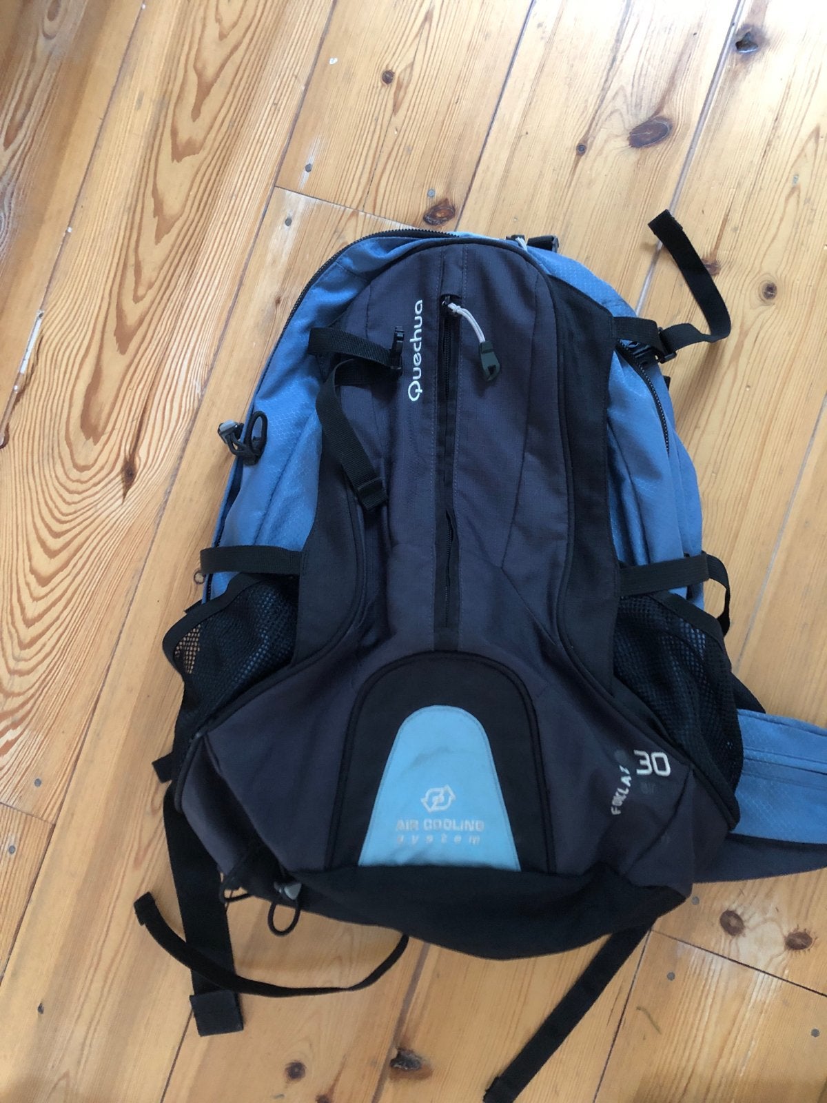 Quechua Forclaz 30 Rugzak met Regenhoes, Ophalen of Verzenden, Gebruikt, Rugzak