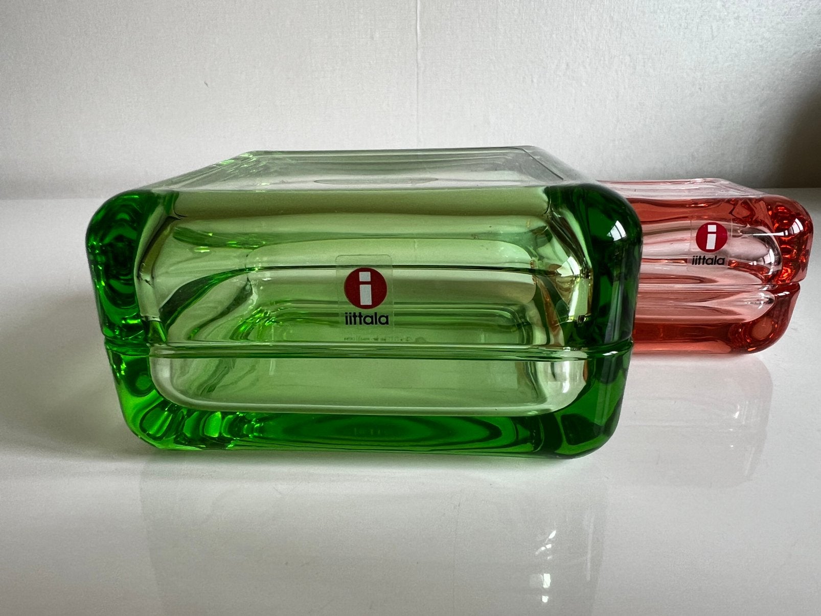 Iittala Vitriini Glas Box Appelgroen Penttinen~108x108 NWST, Schaal, Vierkant, Ophalen of Verzenden, Glas
