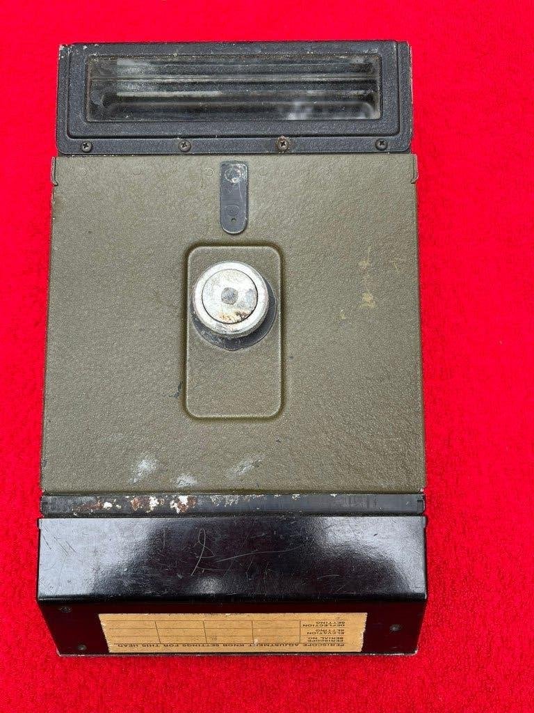 Ww2 m6 us tank periscoop - usa erg mooi! Met label! Top!, Verzamelen, Militaria | Tweede Wereldoorlog, Verzenden, Amerika, Embleem of Badge