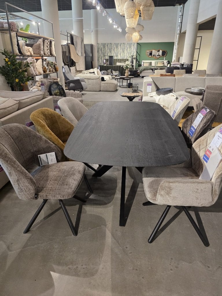 Haco Eettafel Marlin, Huis en Inrichting, Complete eetkamers, Gebruikt, 4 tot 6 stoelen, Ophalen