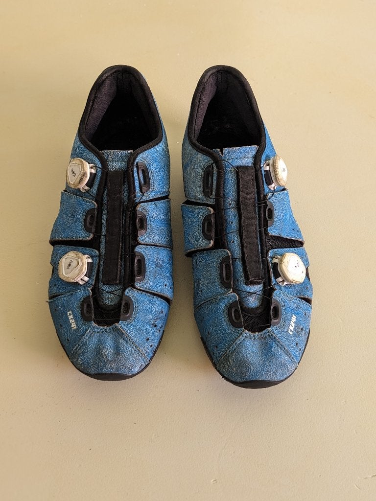 Lake CX241 wide maat 47 - blauw - gebruikt, Fietsen en Brommers, Minder dan 49 cm, Ophalen of Verzenden, Gebruikt, Overige merken