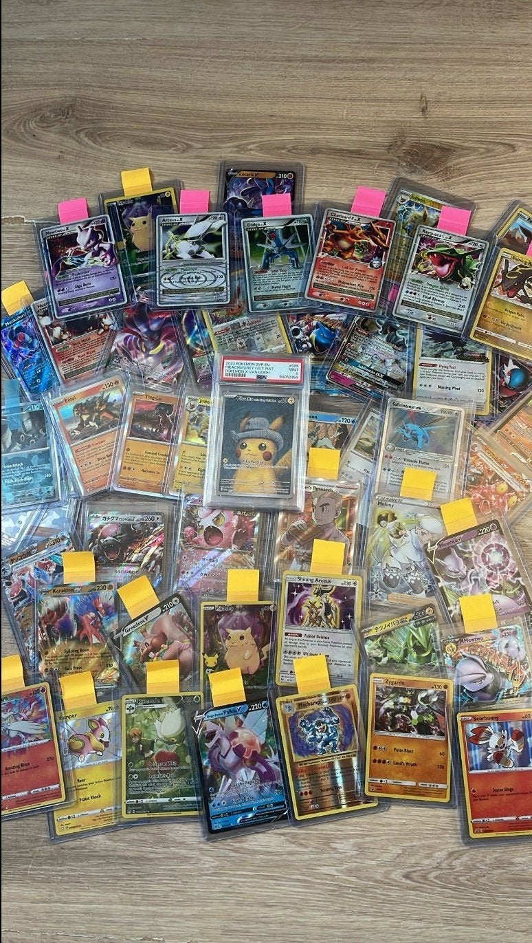 Pokémon kaarten gezocht van alles psa hits 75 tot 95% gx ex, Ophalen of Verzenden, Nieuw, Meerdere kaarten, Foil