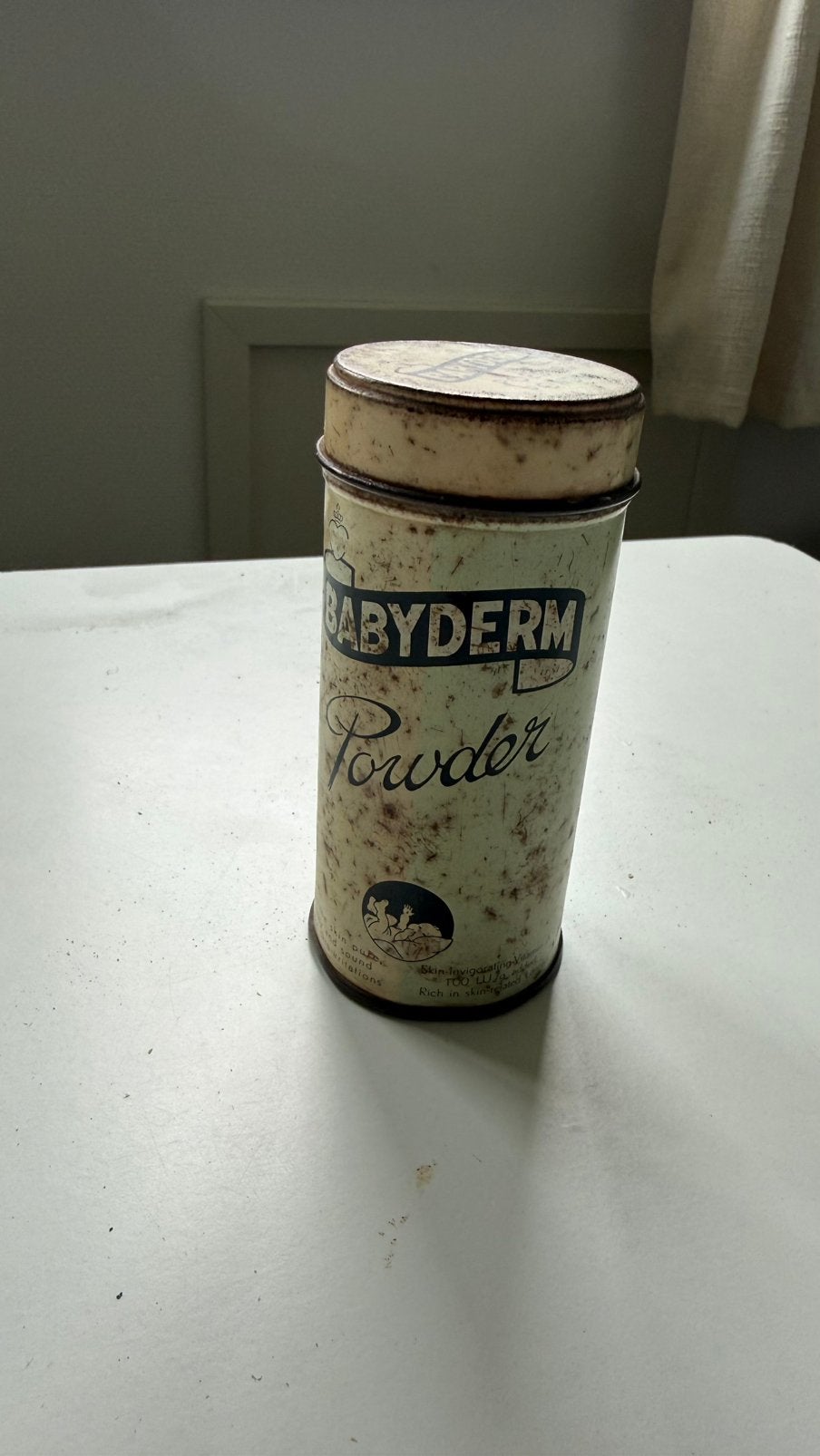 Babyderm poederbus, Verzamelen, Ophalen of Verzenden, Gebruikt, Overige