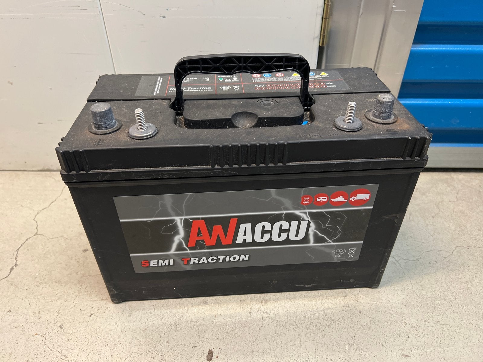 ANACCU Semi-Traction 12V DC31 STMF accu, Gebruikt