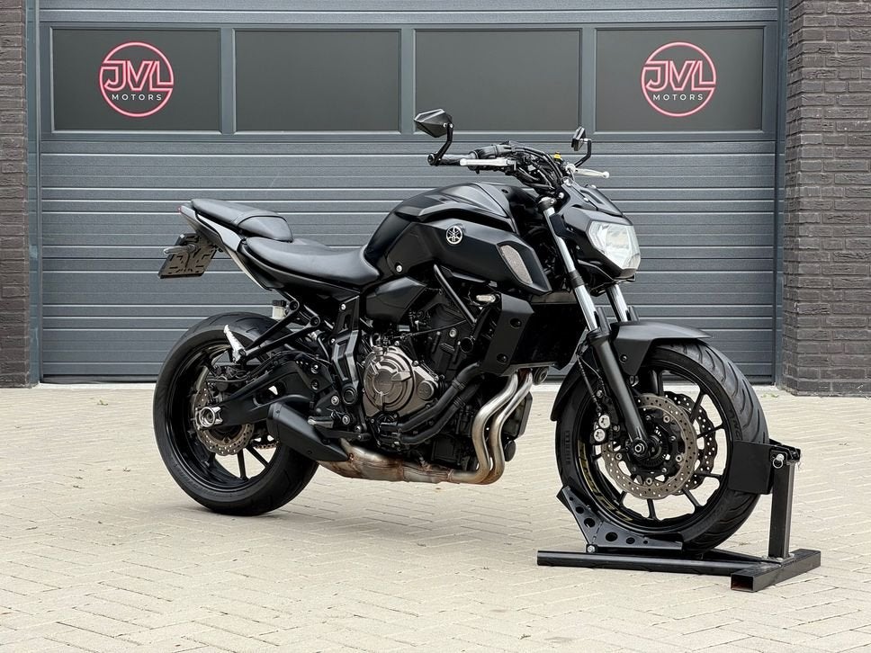 Yamaha MT-07 ABS *TECH BLACK* MT07 MT 07 35kw A2 bj.2019, 2 cilinders, 649 cc, Bedrijf, Onbekend
