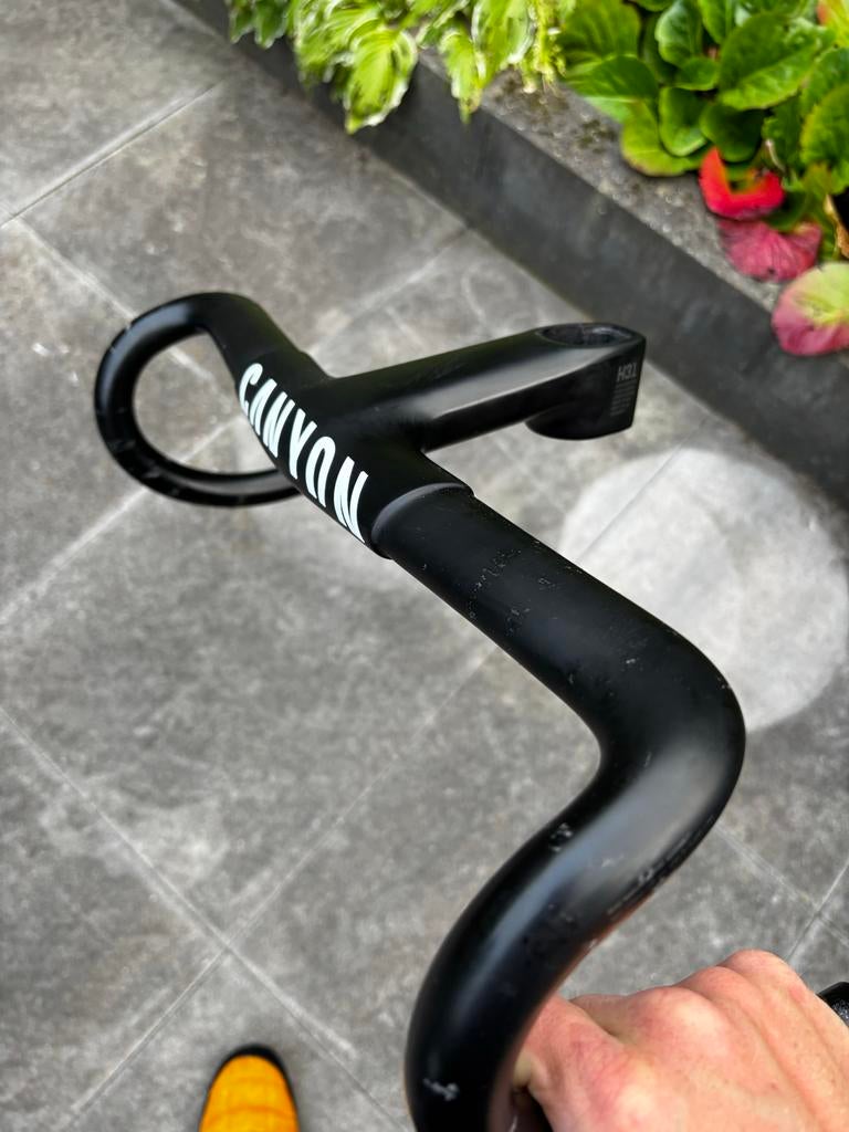 Canyon H31 Ergocockpit CF stuur, Fietsen en Brommers, Fietsonderdelen, Gebruikt, Stuur, Ophalen of Verzenden, Racefiets
