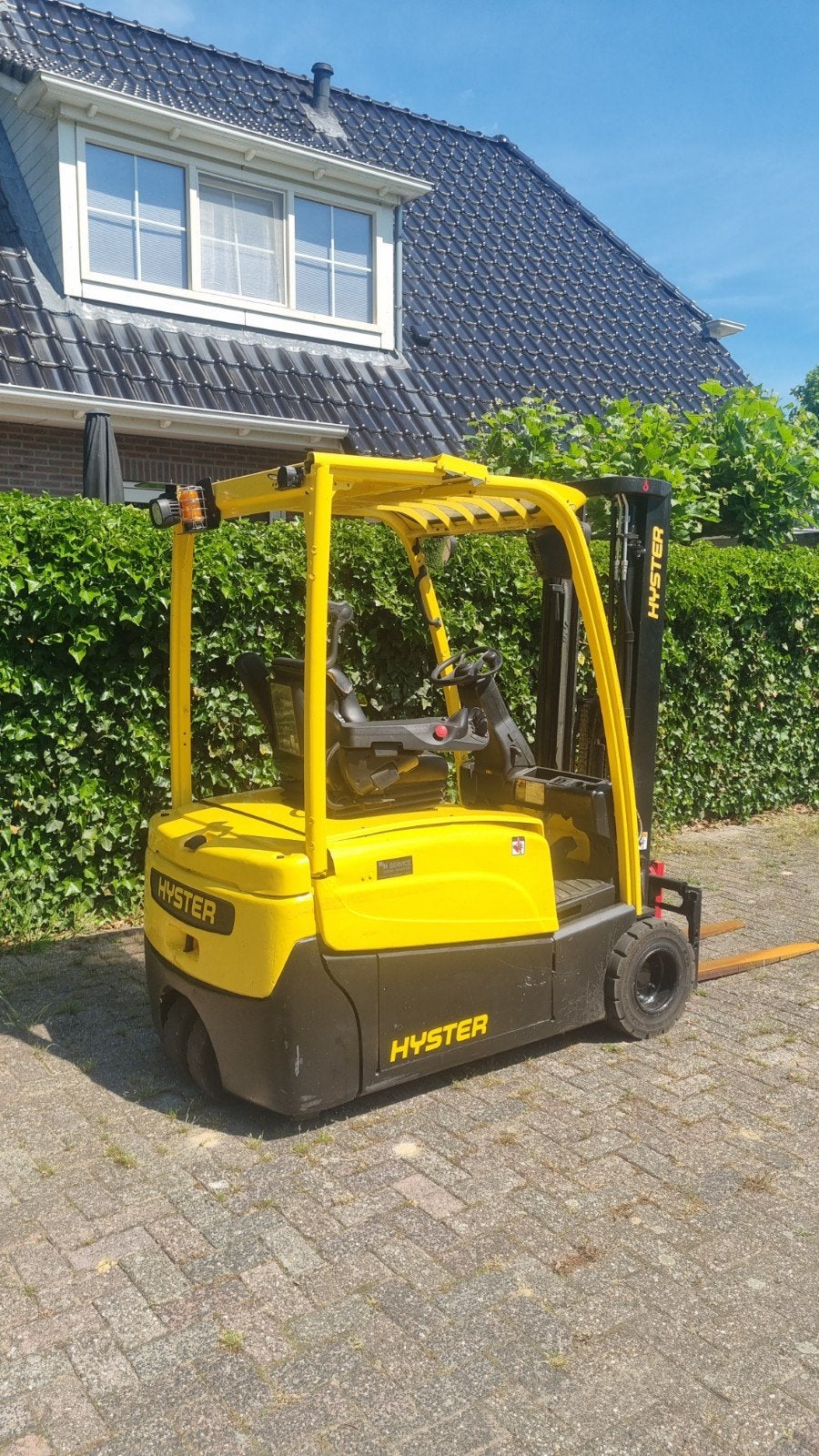 Hyster 1600 kg. Elektrische heftruck., Heftruck, Ophalen of Verzenden, Hyster, 1000 tot 2000 kg