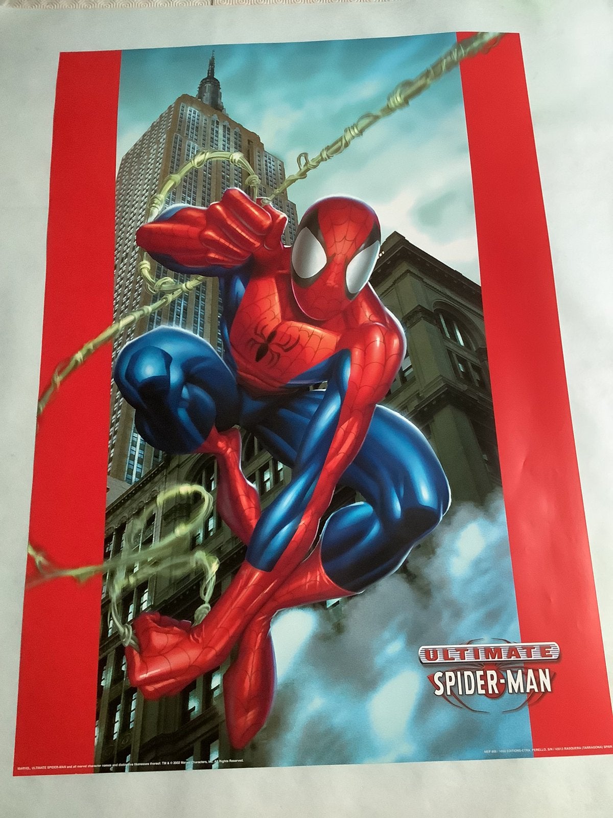 SPIDERMAN   filmposter  68-98 cm, Ophalen of Verzenden, Zo goed als nieuw, A1 t/m A3, Film en Tv