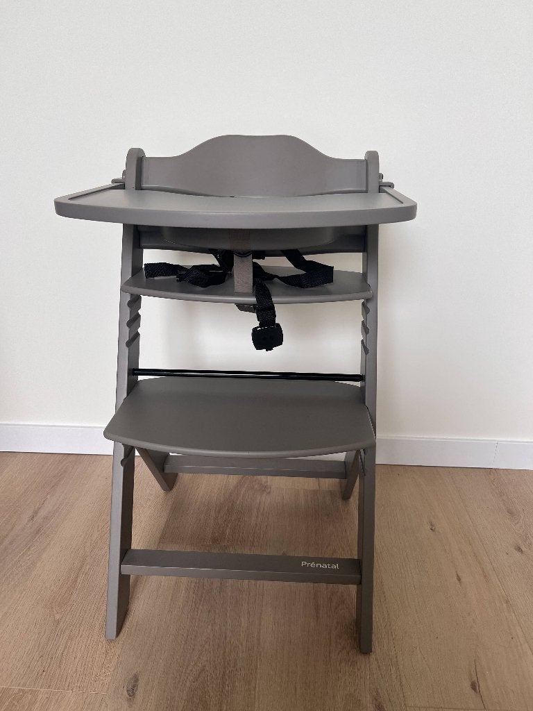 Prénatal Evan meegroeistoel incl. Elif newbornset, Kinderen en Baby's, Kinderstoelen, Gebruikt, Meegroeistoel, Afneembaar eetblad
